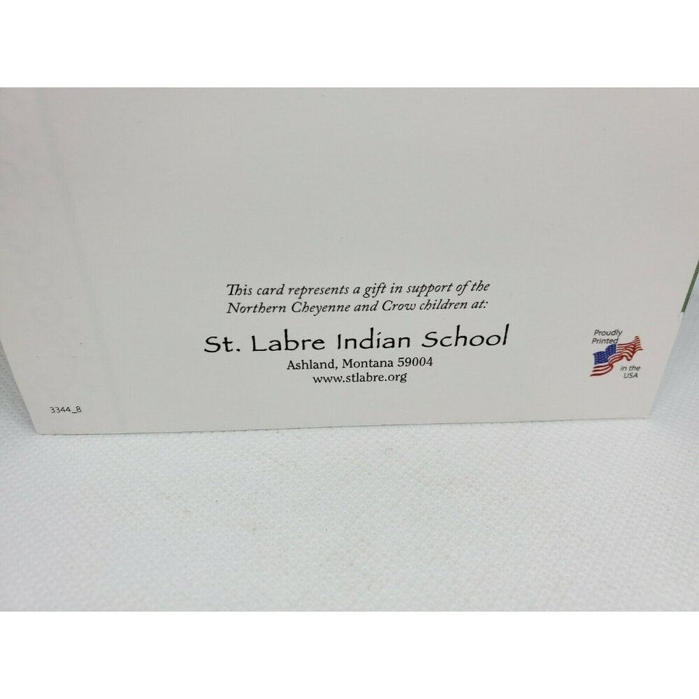St. Labre Indian School O Holy Night Greeting Card | Native American Charity - Picture 8 of 11
